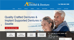 Desktop Screenshot of dentaldenture.com